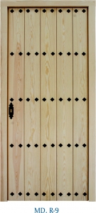 Modelo de puerta R 9 TABLA JUNTA de Puertas José Marco