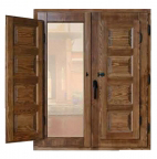 Modelo de ventana FC20 con contraventana de Puertas José Marco